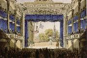 robert schumann the opening of  the theater in der josefstadt in vienna china oil painting artist